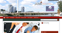 Desktop Screenshot of cabinetphilippejaunin.com
